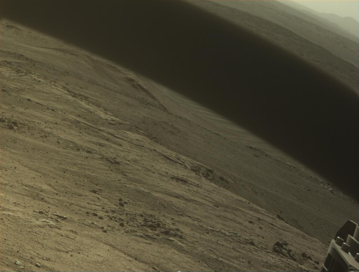 This image was taken by FRONT_HAZCAM_RIGHT_A onboard NASA's Mars rover Perseverance on Sol 1413