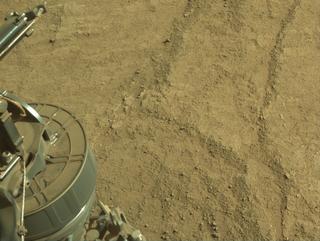 View image taken on Mars, Mars Perseverance Sol 1413: Left Navigation Camera (Navcam)