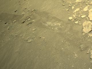 View image taken on Mars, Mars Perseverance Sol 1415: Left Navigation Camera (Navcam)