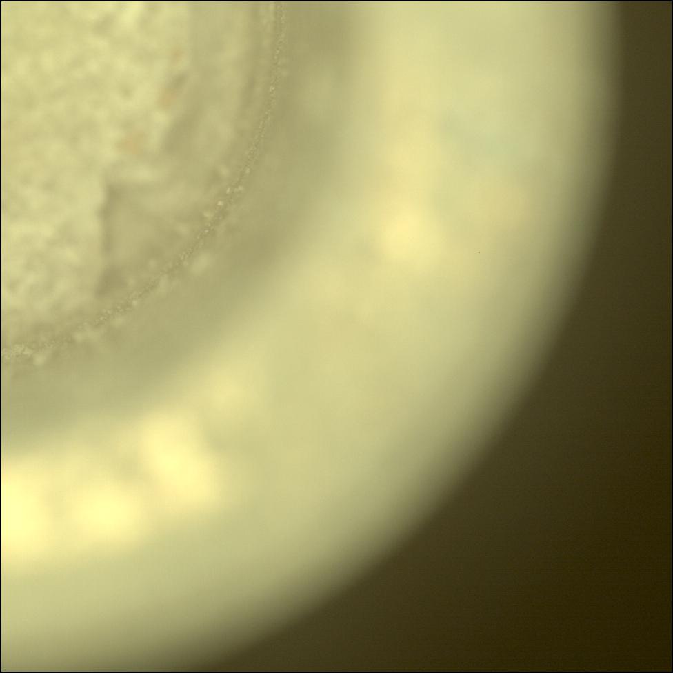 This image was taken by CACHECAM onboard NASA's Mars rover Perseverance on Sol 1420