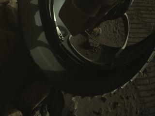 View image taken on Mars, Mars Perseverance Sol 1420: Front Right Hazard Avoidance Camera (Hazcam)