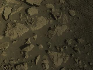 View image taken on Mars, Mars Perseverance Sol 1420: Left Navigation Camera (Navcam)