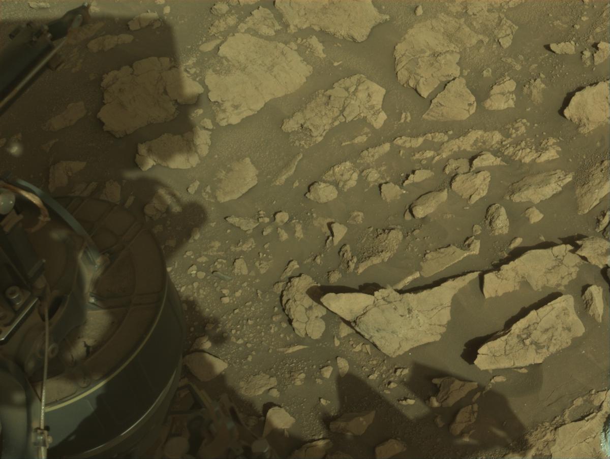 This image was taken by NAVCAM_LEFT onboard NASA's Mars rover Perseverance on Sol 1420