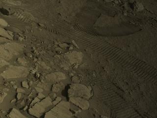 View image taken on Mars, Mars Perseverance Sol 1420: Left Navigation Camera (Navcam)