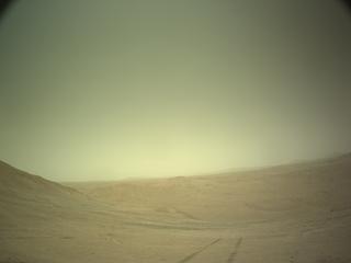 View image taken on Mars, Mars Perseverance Sol 1424: Left Navigation Camera (Navcam)