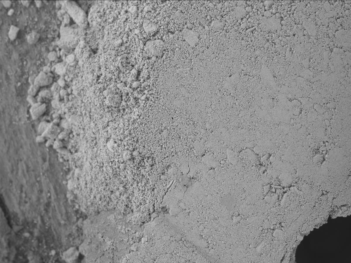 This image was taken by SHERLOC_WATSON onboard NASA's Mars rover Perseverance on Sol 1424