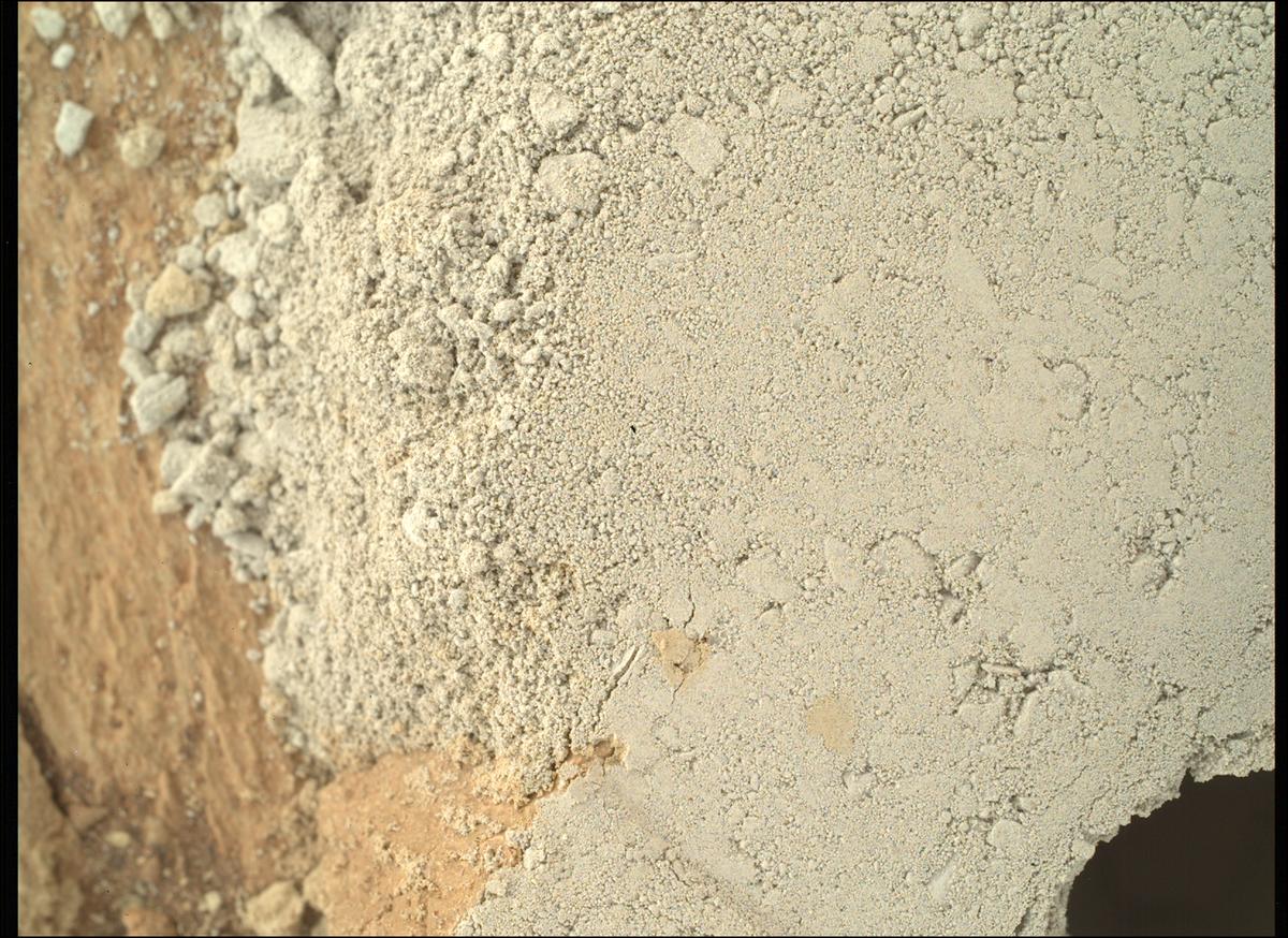 This image was taken by SHERLOC_WATSON onboard NASA's Mars rover Perseverance on Sol 1424