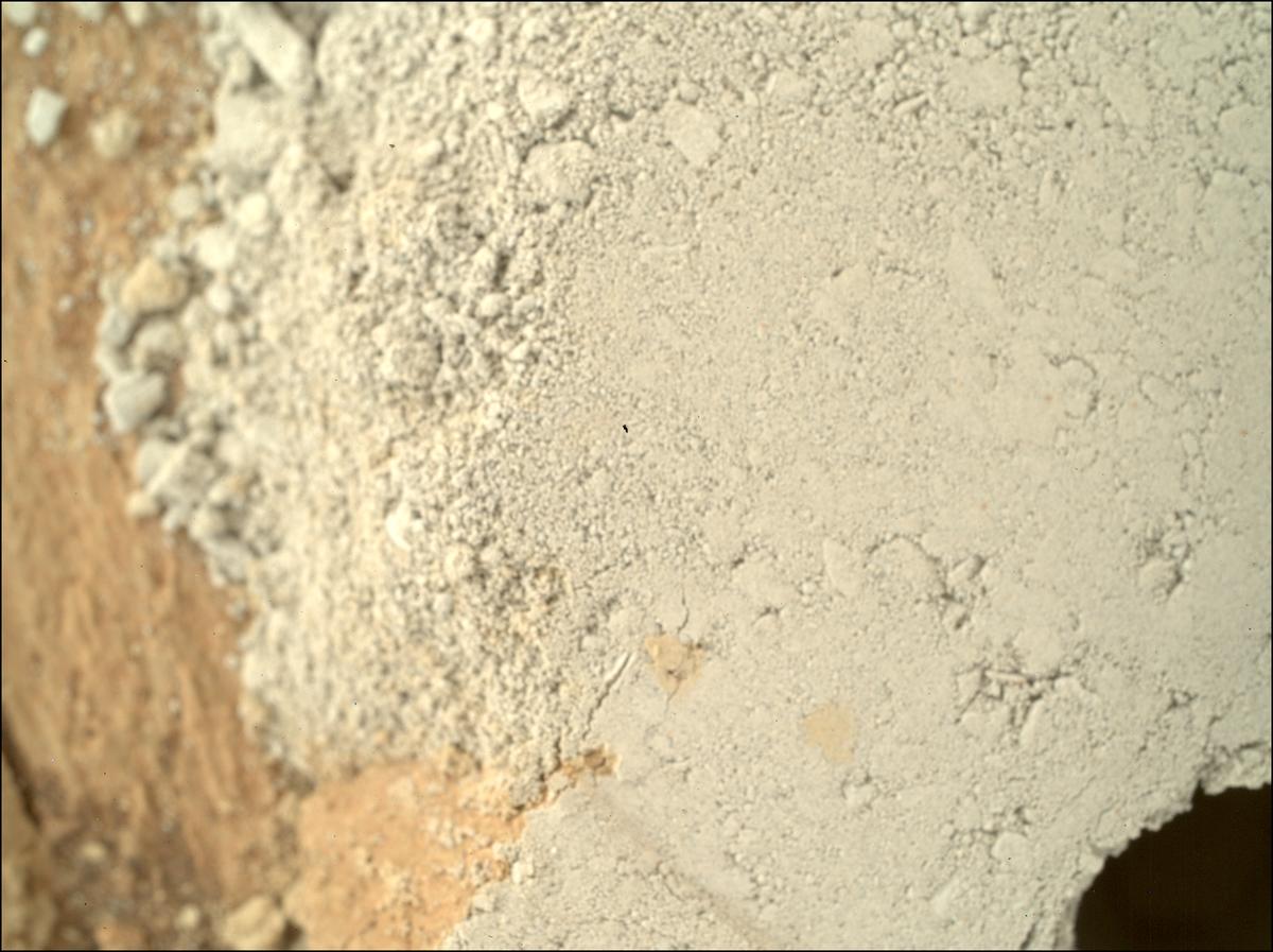 This image was taken by SHERLOC_WATSON onboard NASA's Mars rover Perseverance on Sol 1424
