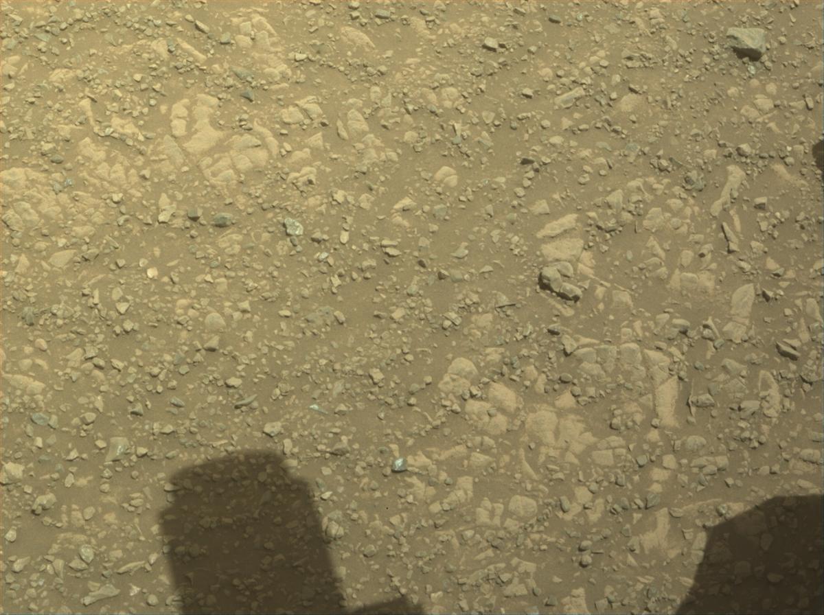 This image was taken by FRONT_HAZCAM_RIGHT_A onboard NASA's Mars rover Perseverance on Sol 1435