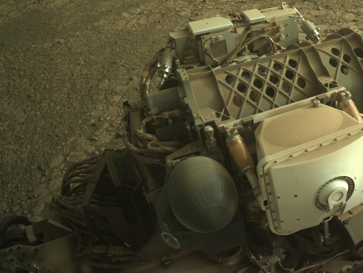 This image was taken by NAVCAM_LEFT onboard NASA's Mars rover Perseverance on Sol 1435