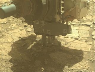 View image taken on Mars, Mars Perseverance Sol 1441: Front Left Hazard Avoidance Camera (Hazcam)