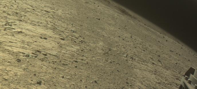 This image was taken by FRONT_HAZCAM_RIGHT_A onboard NASA's Mars rover Perseverance on Sol 1441