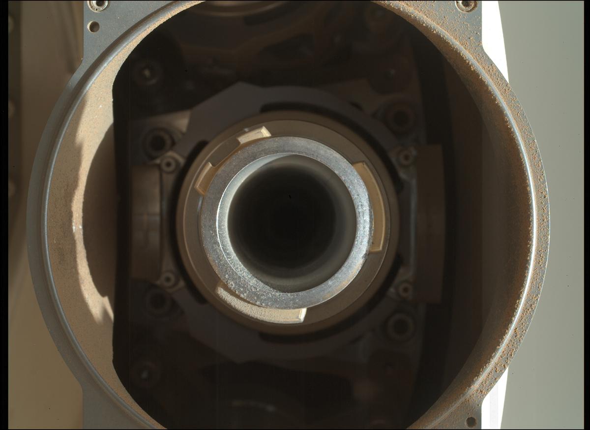 This image was taken by SHERLOC_WATSON onboard NASA's Mars rover Perseverance on Sol 1442