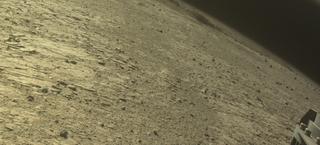 View image taken on Mars, Mars Perseverance Sol 1444: Front Right Hazard Avoidance Camera (Hazcam)