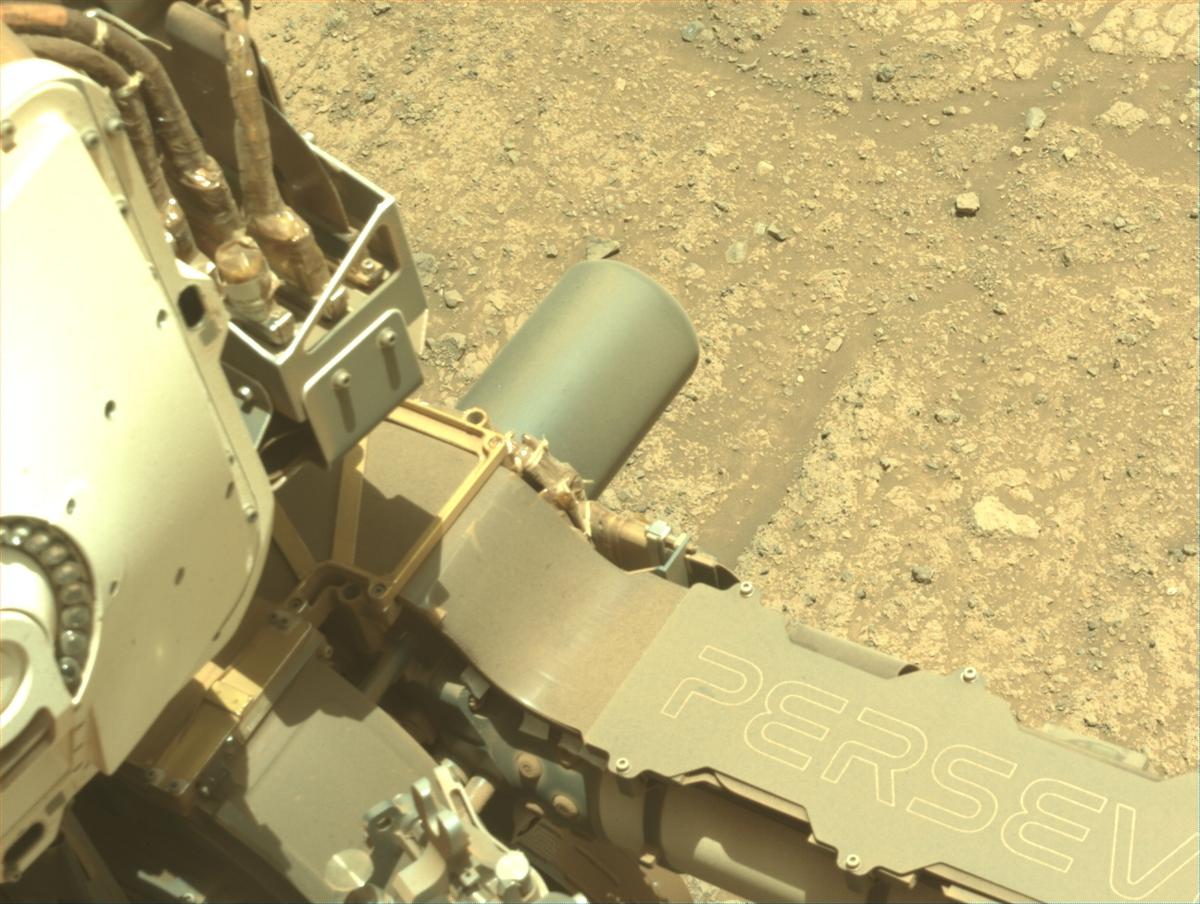 This image was taken by NAVCAM_LEFT onboard NASA's Mars rover Perseverance on Sol 1445