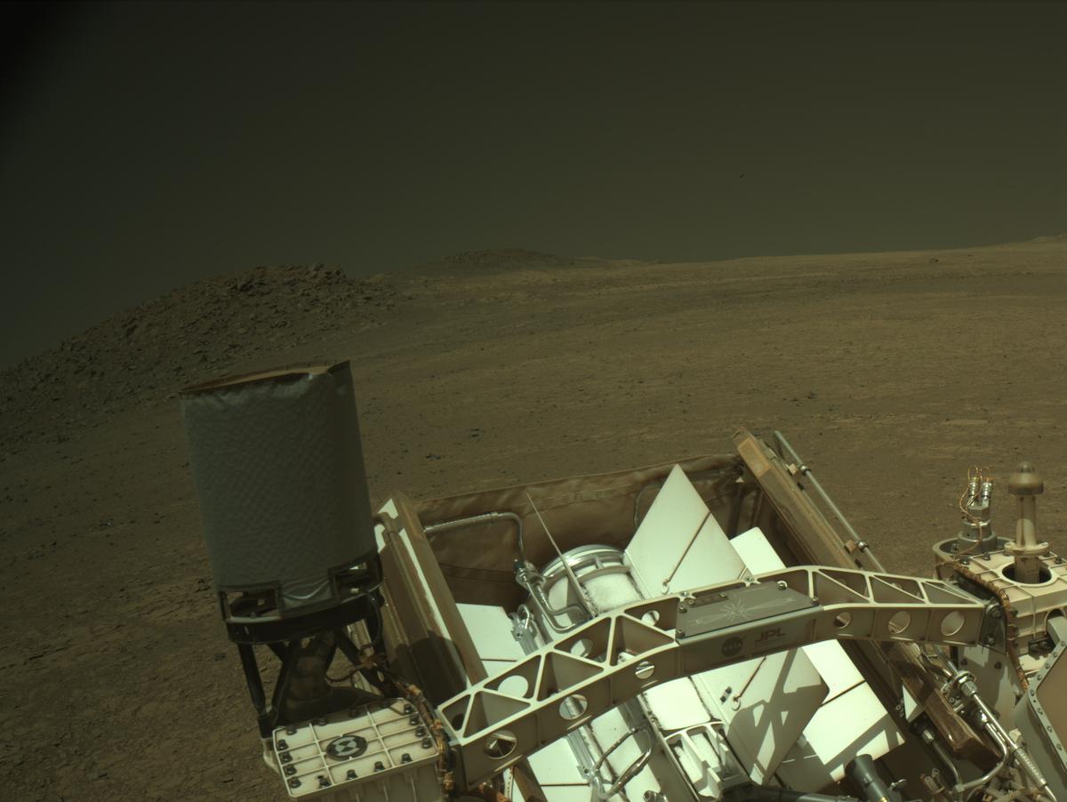 This image was taken by NAVCAM_LEFT onboard NASA's Mars rover Perseverance on Sol 1445