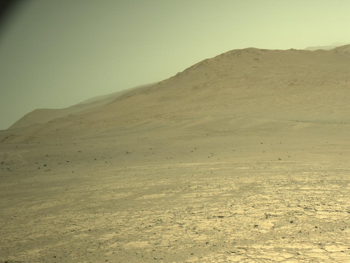 This image was taken by NAVCAM_RIGHT onboard NASA's Mars rover Perseverance on Sol 1445