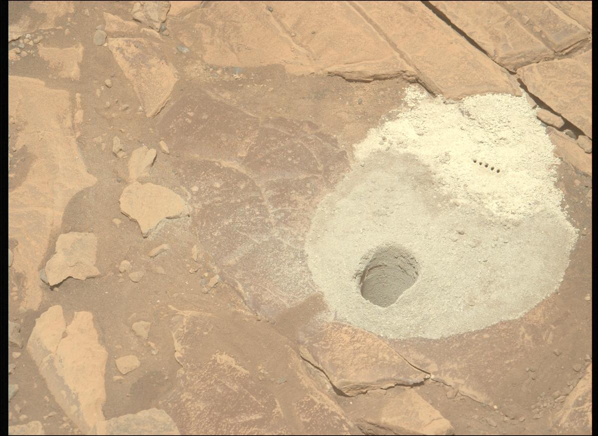 This image was taken by MCZ_LEFT onboard NASA's Mars rover Perseverance on Sol 1445