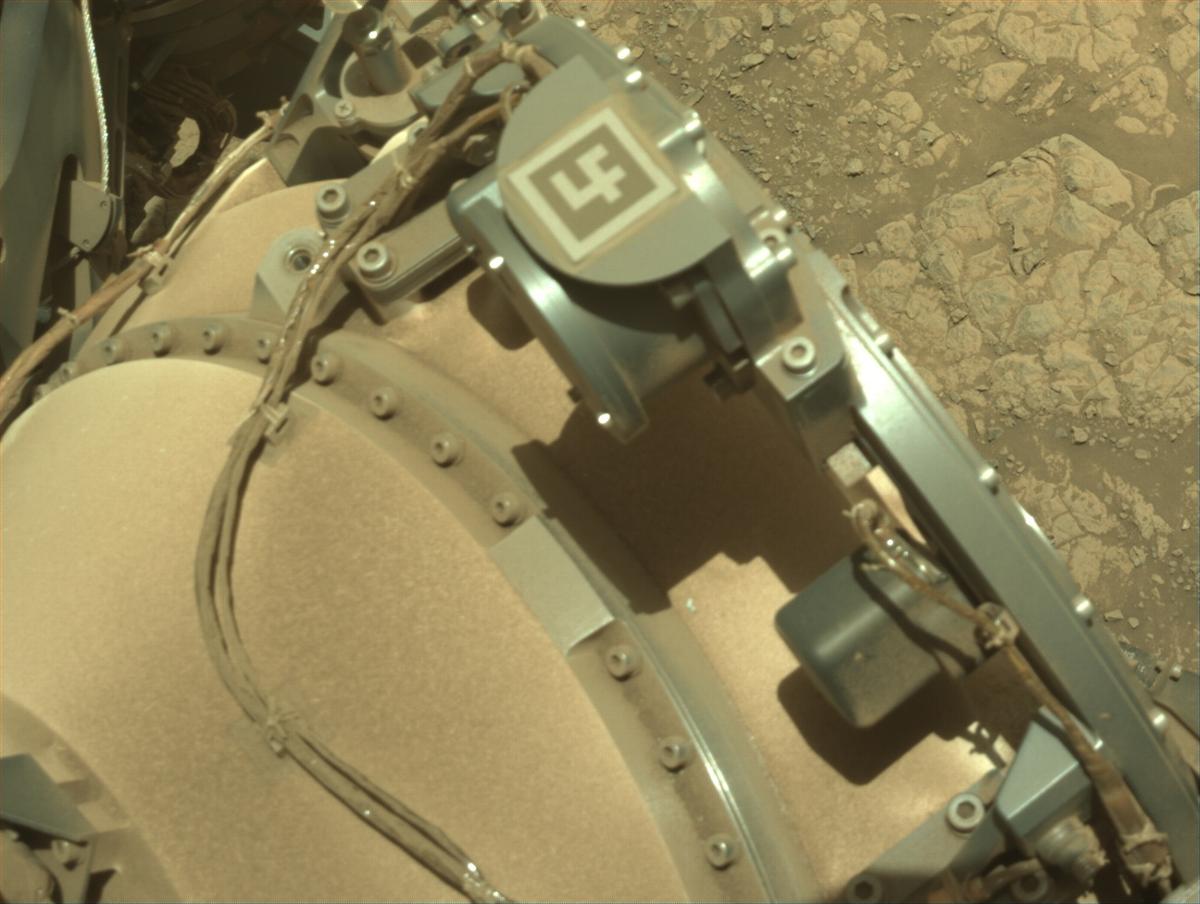 This image was taken by NAVCAM_LEFT onboard NASA's Mars rover Perseverance on Sol 1447