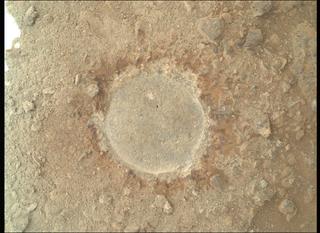 View image taken on Mars, Mars Perseverance Sol 1447: WATSON Camera 