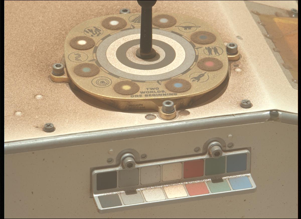 This image was taken by MCZ_LEFT onboard NASA's Mars rover Perseverance on Sol 1448