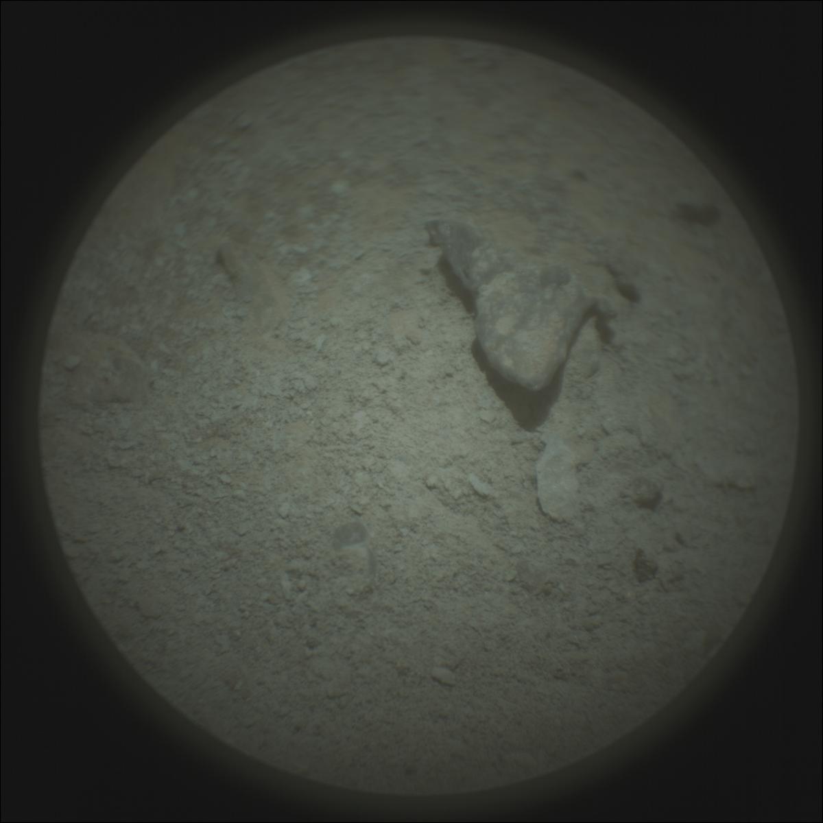 This image was taken by SUPERCAM_RMI onboard NASA's Mars rover Perseverance on Sol 1450
