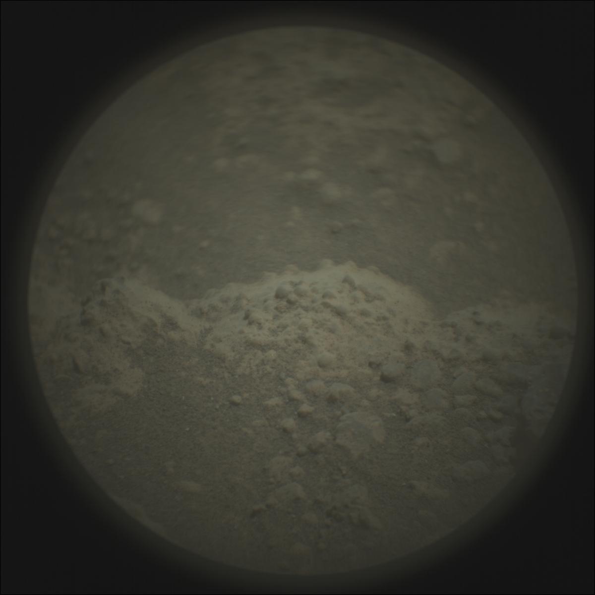 This image was taken by SUPERCAM_RMI onboard NASA's Mars rover Perseverance on Sol 1450