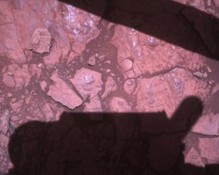 View image taken on Mars, Mars Perseverance Sol 1451: Rover Down-Look Camera
