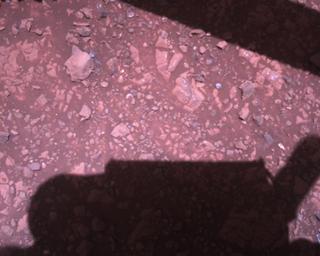 View image taken on Mars, Mars Perseverance Sol 1451: Rover Down-Look Camera