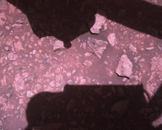 View image taken on Mars, Mars Perseverance Sol 1451: Rover Down-Look Camera