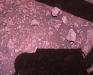 View image taken on Mars, Mars Perseverance Sol 1451: Rover Down-Look Camera