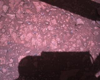 View image taken on Mars, Mars Perseverance Sol 1451: Rover Down-Look Camera