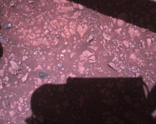 View image taken on Mars, Mars Perseverance Sol 1451: Rover Down-Look Camera