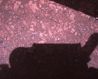 View image taken on Mars, Mars Perseverance Sol 1451: Rover Down-Look Camera