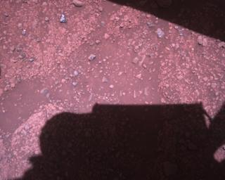 View image taken on Mars, Mars Perseverance Sol 1451: Rover Down-Look Camera