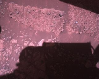 View image taken on Mars, Mars Perseverance Sol 1451: Rover Down-Look Camera