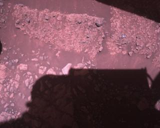 View image taken on Mars, Mars Perseverance Sol 1451: Rover Down-Look Camera