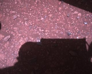 View image taken on Mars, Mars Perseverance Sol 1451: Rover Down-Look Camera