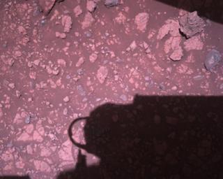 View image taken on Mars, Mars Perseverance Sol 1451: Rover Down-Look Camera