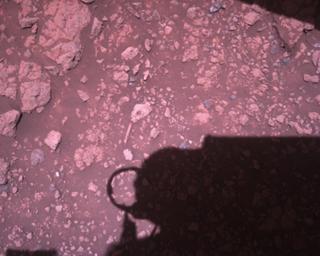 View image taken on Mars, Mars Perseverance Sol 1451: Rover Down-Look Camera