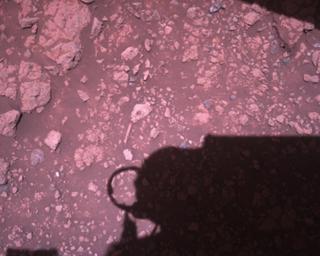 View image taken on Mars, Mars Perseverance Sol 1451: Rover Down-Look Camera