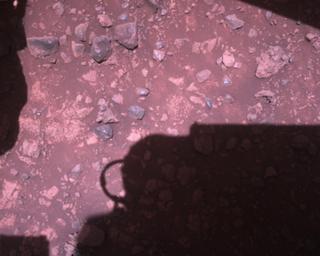 View image taken on Mars, Mars Perseverance Sol 1451: Rover Down-Look Camera