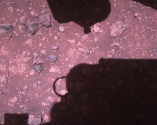 View image taken on Mars, Mars Perseverance Sol 1451: Rover Down-Look Camera