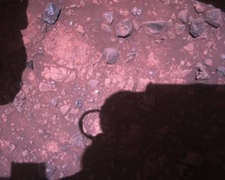 View image taken on Mars, Mars Perseverance Sol 1451: Rover Down-Look Camera