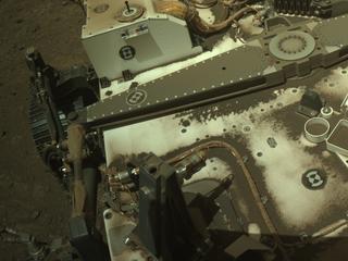 View image taken on Mars, Mars Perseverance Sol 1451: Right Navigation Camera (Navcam)