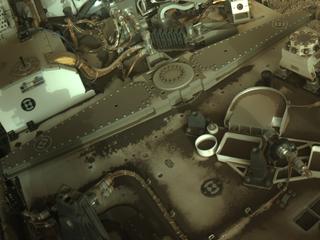 View image taken on Mars, Mars Perseverance Sol 1451: Right Navigation Camera (Navcam)