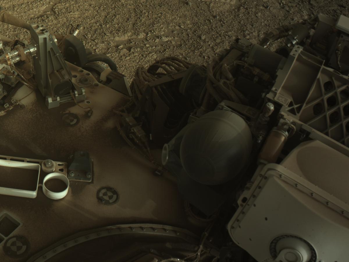 This image was taken by NAVCAM_RIGHT onboard NASA's Mars rover Perseverance on Sol 1451