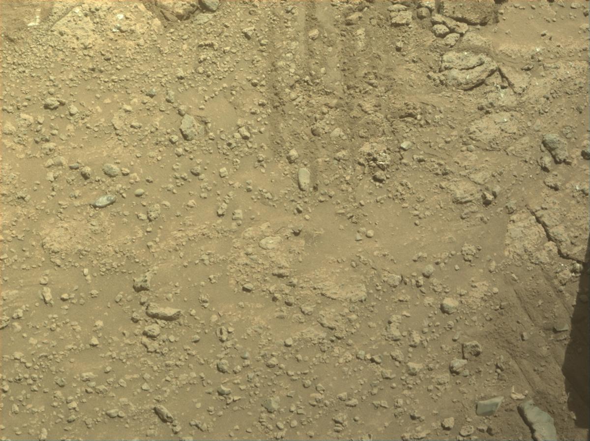 This image was taken by FRONT_HAZCAM_RIGHT_A onboard NASA's Mars rover Perseverance on Sol 1452