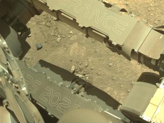 View image taken on Mars, Mars Perseverance Sol 1452: Right Navigation Camera (Navcam)