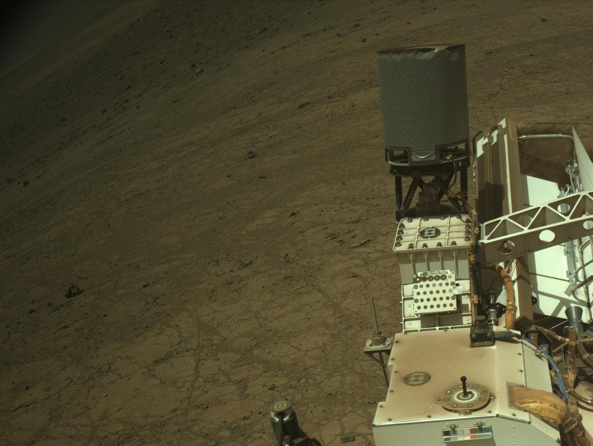 This image was taken by NAVCAM_RIGHT onboard NASA's Mars rover Perseverance on Sol 1452
